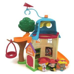 Disney Junior Puppy Dog Pals House Doghouse Playset Toy With 3 Figures Just Play